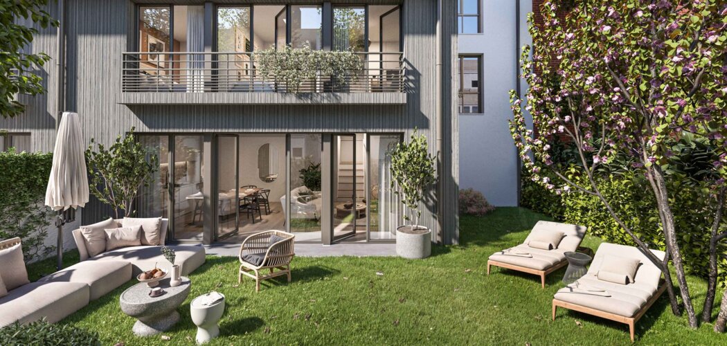 Programme immobilier neuf LES TERRASSES DU MARCHE - Boulogne-Billancourt à 4 minutes du métro ligne 9 (92100) - Référence : 18089