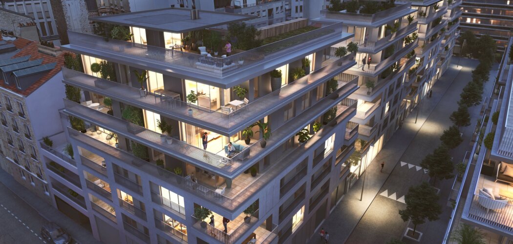 Programme immobilier neuf Boulogne - Passage Chateaudun - Boulogne-Billancourt à proximité du métro 9 et 10 (92100) - Référence : 8372
