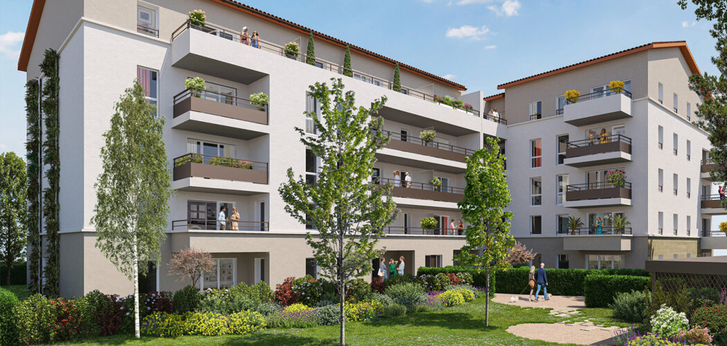 Programme immobilier neuf Coeur Citadelle - Bourg-en-Bresse à proximité de la gare SNCF (01000) - Référence : 14303