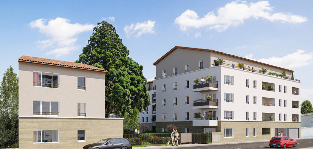 Programme immobilier neuf Coeur Citadelle - Bourg-en-Bresse à proximité de la gare SNCF (01000) - Référence : 14303