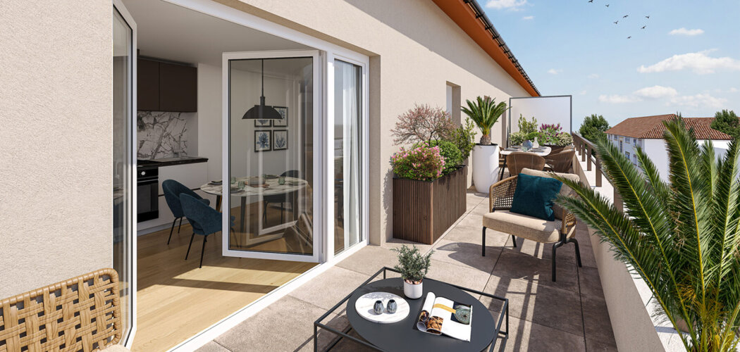 Programme immobilier neuf Coeur Citadelle - Bourg-en-Bresse à proximité de la gare SNCF (01000) - Référence : 14303