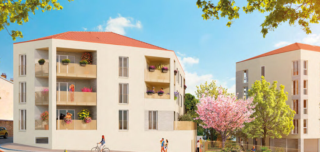 Programme immobilier neuf FIRST BOURG EN BREST - Bourg-en-Bresse proche université Jean Moulin Lyon III (01000) - Référence : 14308