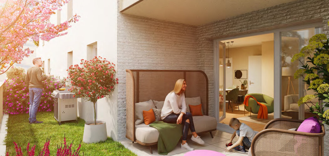 Programme immobilier neuf FIRST BOURG EN BREST - Bourg-en-Bresse proche université Jean Moulin Lyon III (01000) - Référence : 14308