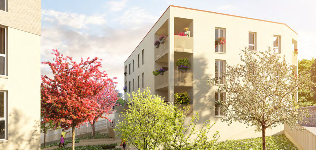 Programme immobilier neuf FIRST BOURG EN BREST - Bourg-en-Bresse proche université Jean Moulin Lyon III (01000) - Référence : 14308