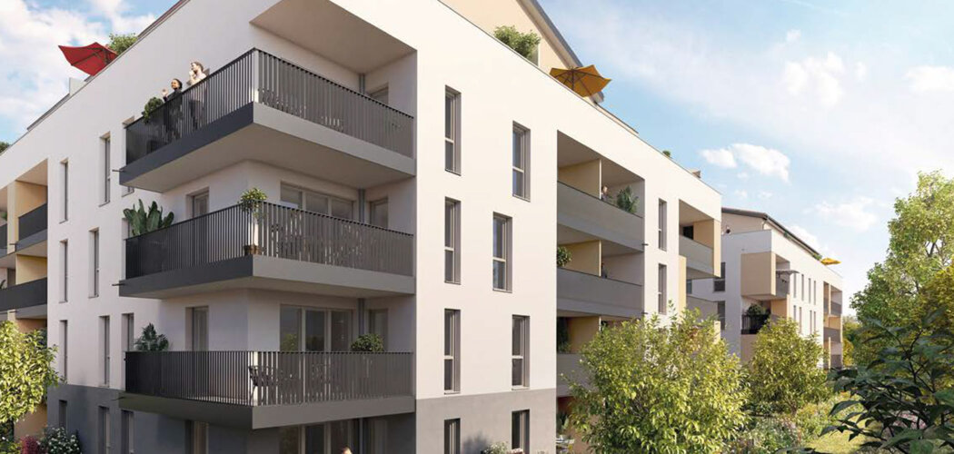 Programme immobilier neuf Green Mood - Bourg-en-Bresse quartier de Brou proche hyper-centre (01000) - Référence : 13722