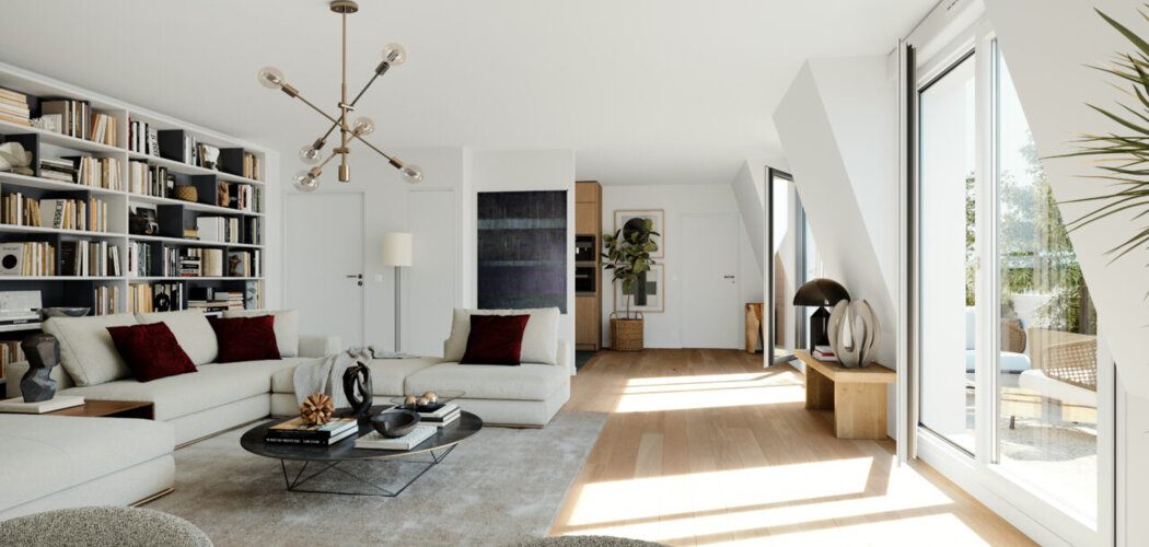 Programme immobilier neuf Villa Condorcet - Bourg-La-Reine : appartements neufs T2–T3 à 7 min du RER B (92340) - Référence : 8699