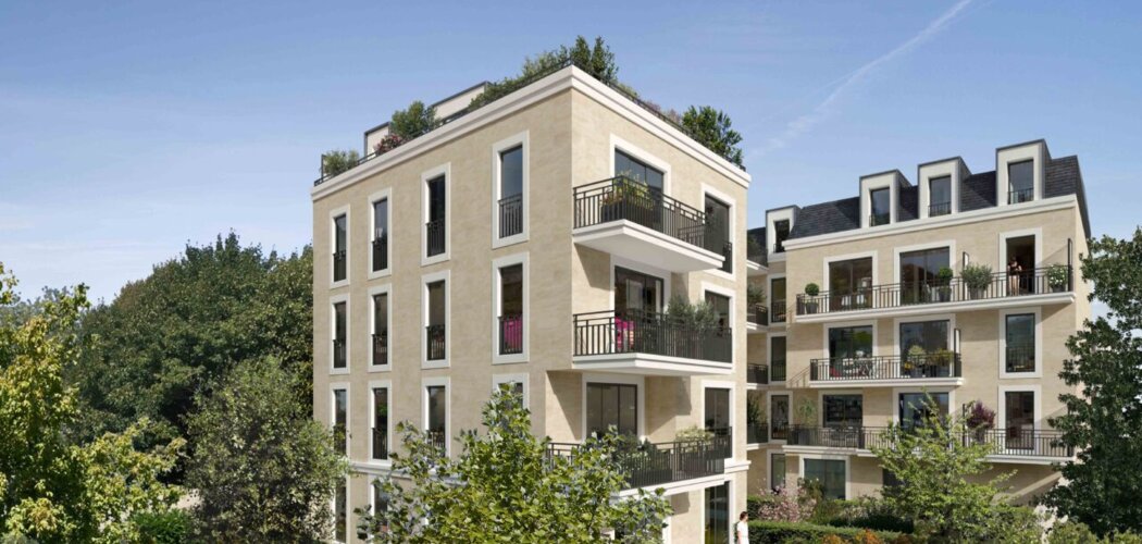 Programme immobilier neuf Villa Condorcet - Bourg-La-Reine : appartements neufs T2–T3 à 7 min du RER B (92340) - Référence : 8699