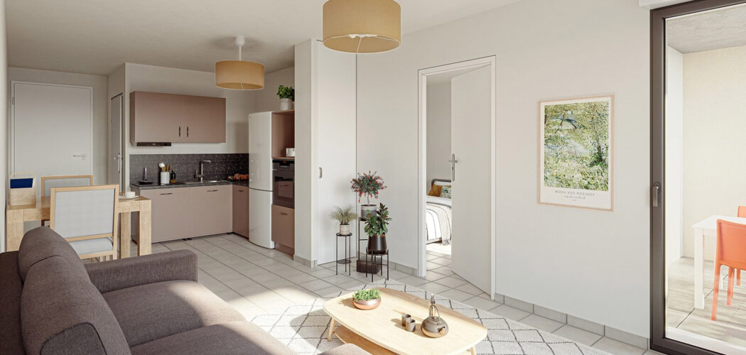 Programme immobilier neuf Le Clos d'Auron - Bourges  proche commodités (18000) - Référence : 14607
