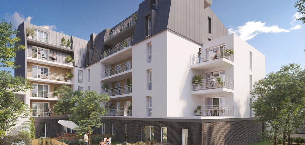 Programme immobilier neuf Le Clos d'Auron - Bourges  proche commodités (18000) - Référence : 14607