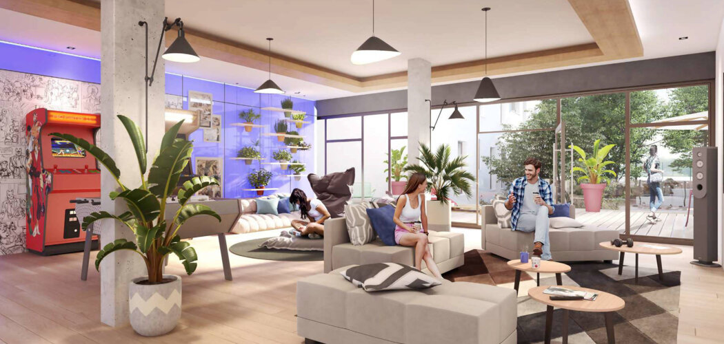 Programme immobilier neuf LA FABRIK - Bourges résidence étudiante quartier Latiholle face au campus (18000) - Référence : 10734
