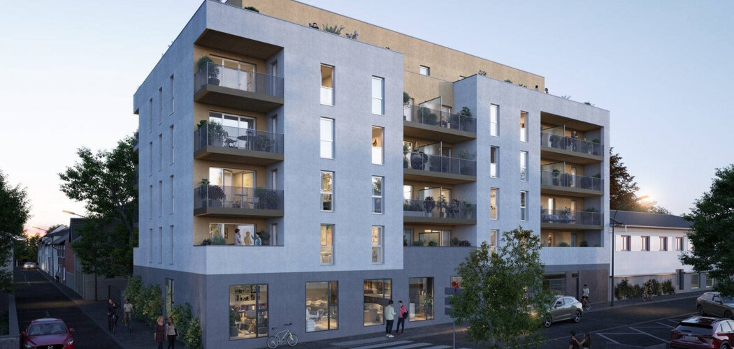 Programme immobilier neuf LE LYS - Bourgoin-Jallieu à 10 min à pied de la gare proche centre (38300) - Référence : 15410