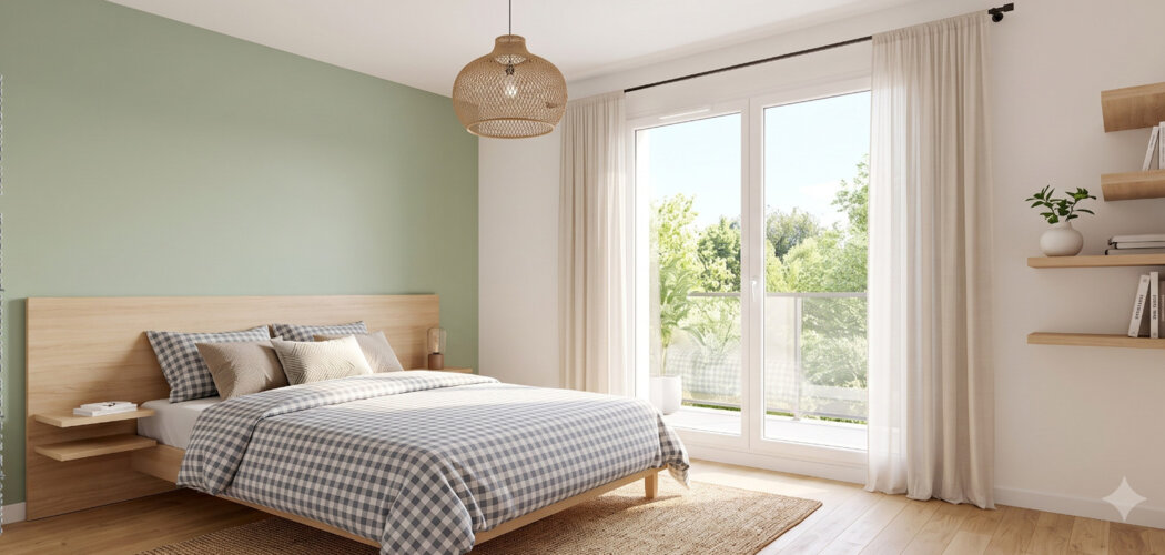 Programme immobilier neuf Majestel "L'Etang" - Bourgoin-Jallieu : appartements neufs du studio au 5 pièces au pied du Parc des Lilattes (38300) - Référence : 14949