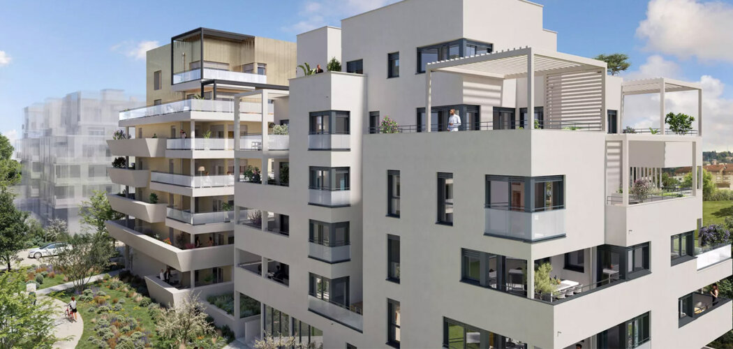 Programme immobilier neuf Majestel "La Serre" - Bourgoin-Jallieu logements lumineux au cœur du quartier Majestel (38300) - Référence : 17693