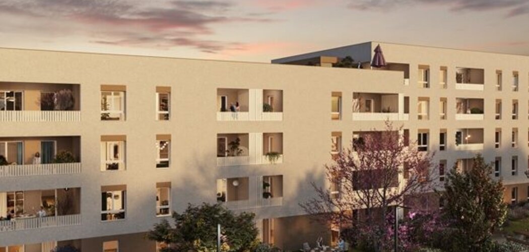 Programme immobilier neuf CIMEA - Bourgoin-Jallieu proche du centre et gare SNCF (38300) - Référence : 15404