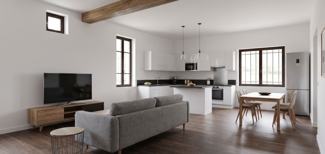 Programme immobilier neuf RUE DE L'HÔTEL DE VILLE - Bourgoin-Jallieu réhabilitation proche centre-ville (38300) - Référence : 17813