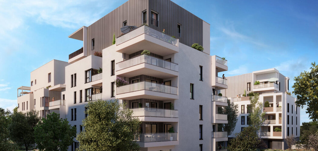 Programme immobilier neuf Majestel "L'Ilet" - Bourgoin-Jallieu, résidence neuve et proximité parc des Lilattes entre Lyon et Grenoble (38300) - Référence : 15402