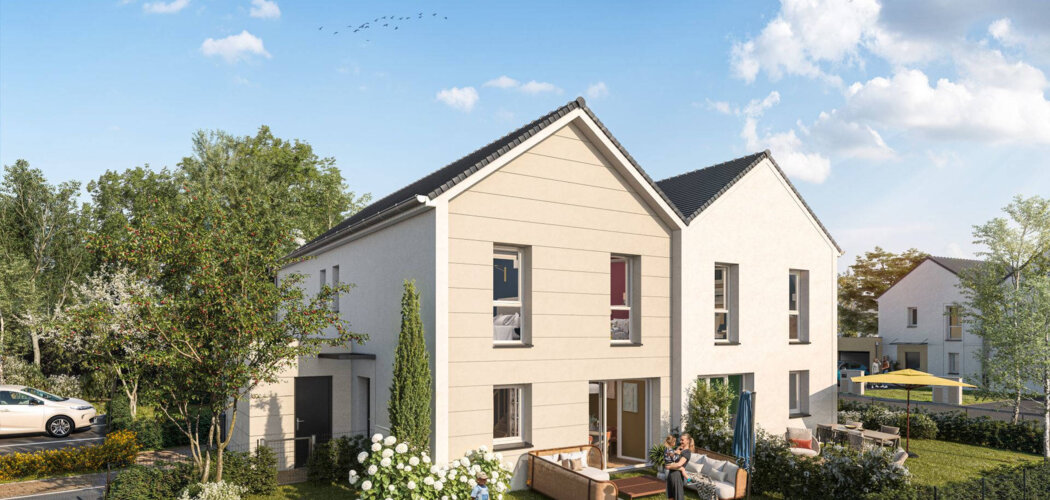 Programme immobilier neuf Les Jardins du Rocher - Bréal-sous-Montfort maisons et villas-jardins à 13 min du centre (35310) - Référence : 15261