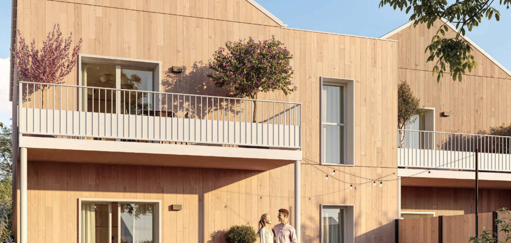 Programme immobilier neuf ILOBOIS - Brest : 18 appartements neufs à 2 km de la plage de Sainte-Anne du Porzic (29200) - Référence : 11665