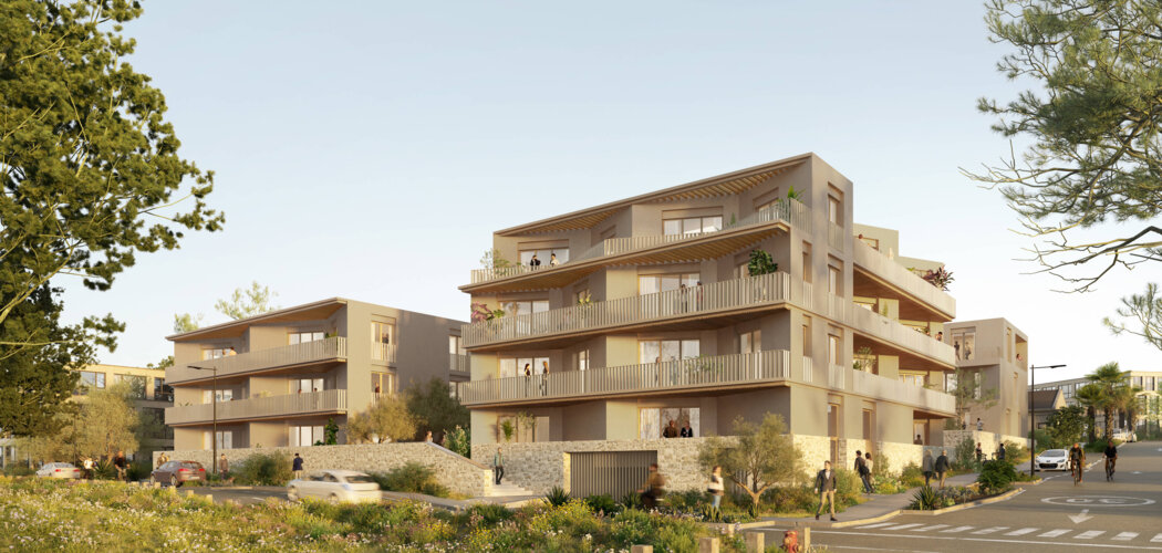 Programme immobilier neuf Les Allées de la plage - Brest : appartements neufs du studio au 4 pièces à 5 min de la plage (29200) - Référence : 14755