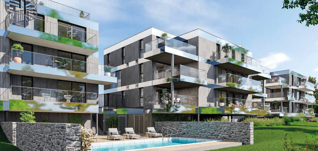 Programme immobilier neuf LES PERLES DE SAINT MARC - Brest : appartements neufs du studio au 7 pièces en parc arboré (29200) - Référence : 16931