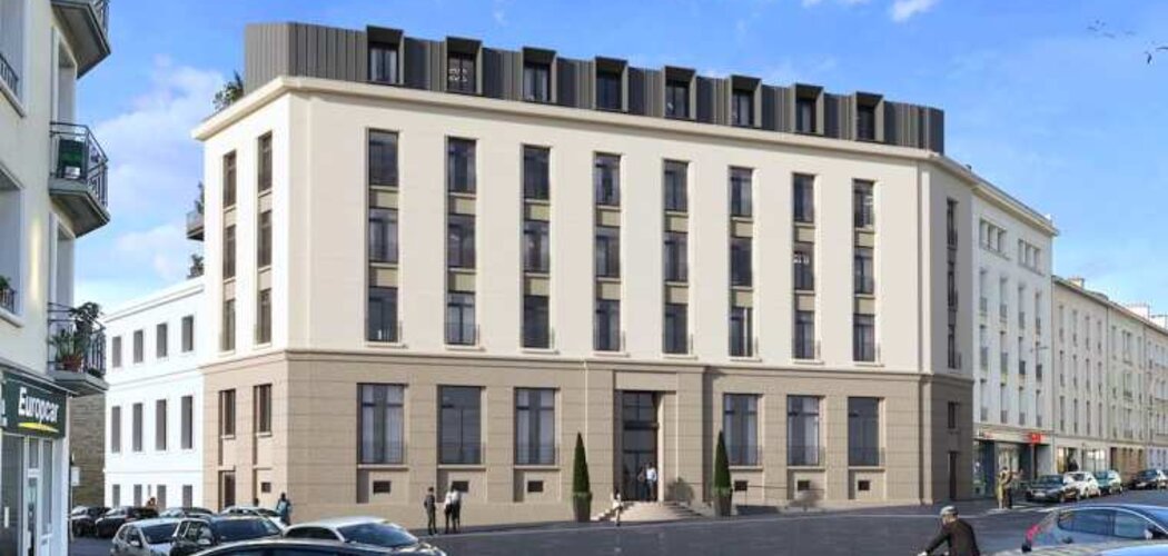 Programme immobilier neuf RESIDENCE VOLTAIRE - Brest : appartements neufs T2–T6 en réhabilitation près de l’hyper centre-ville (29200) - Référence : 17066