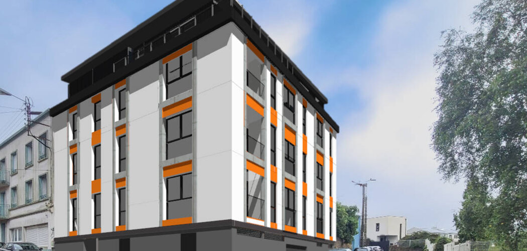 Programme immobilier neuf RESIDENCE OSIRIS - Brest cœur de ville à deux pas de la gare (29200) - Référence : 11147