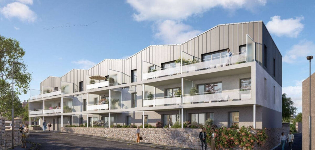 Programme immobilier neuf HERMIONE - Brest proche la gare et le quartier Saint-Marc (29200) - Référence : 14759