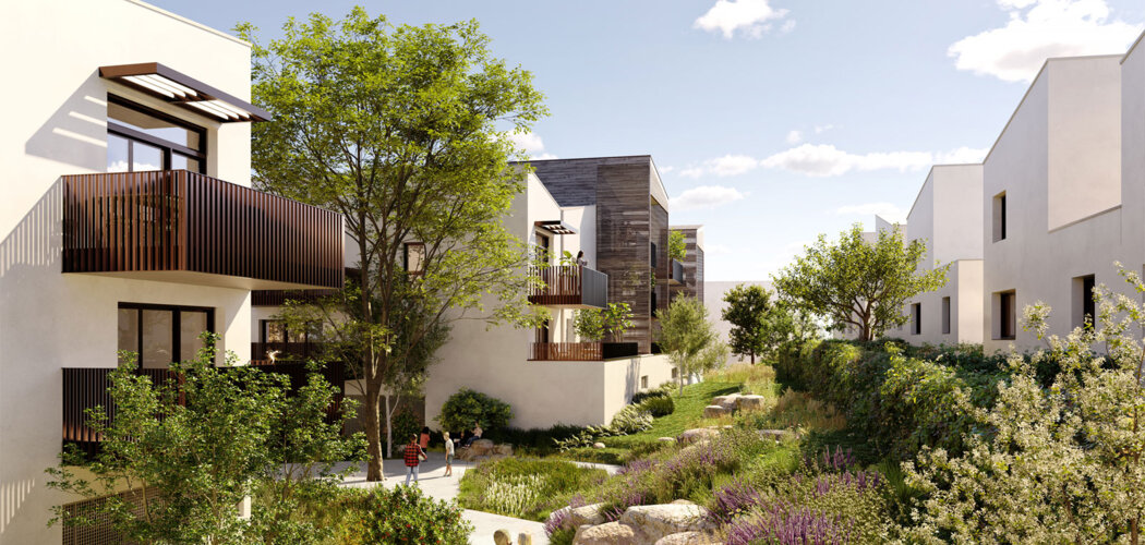 Programme immobilier neuf DOMAINE DE LA SOURCE - Brest quartier Fontaine Margot proche des commerces et des services (29200) - Référence : 14761