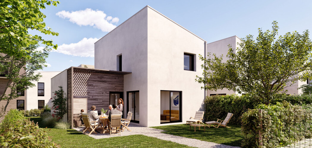 Programme immobilier neuf DOMAINE DE LA SOURCE - Brest quartier Fontaine Margot proche des commerces et des services (29200) - Référence : 14761