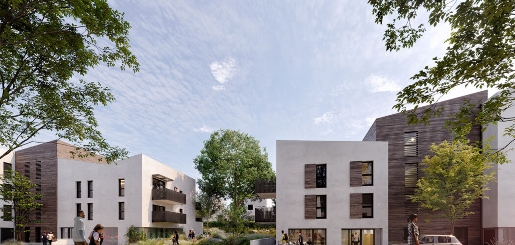 Programme immobilier neuf DOMAINE DE LA SOURCE - Brest quartier Fontaine Margot proche des commerces et des services (29200) - Référence : 14761