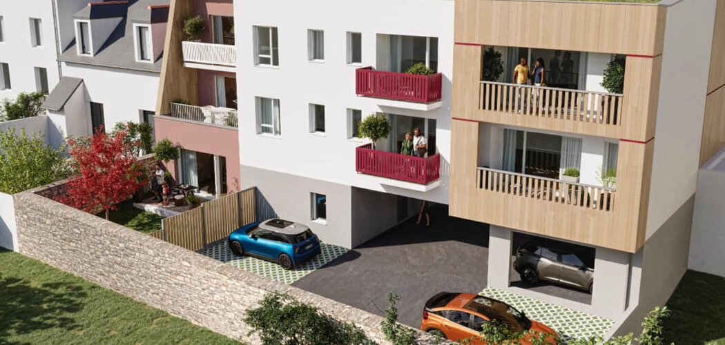 Programme immobilier neuf CLOS DU GUY - Brest quartier  Kerbonne panorama sur la rade (29200) - Référence : 13091