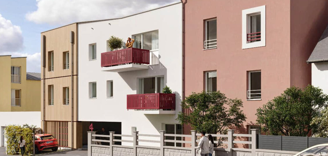 Programme immobilier neuf CLOS DU GUY - Brest quartier  Kerbonne panorama sur la rade (29200) - Référence : 13091