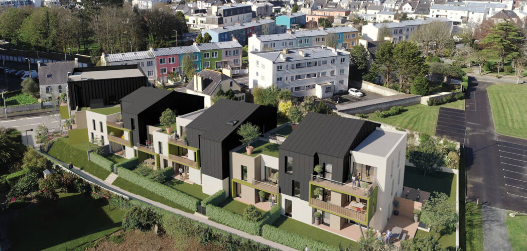 Programme immobilier neuf AVEL - Brest quartier résidentiel à 3 km du centre-ville (29200) - Référence : 14766
