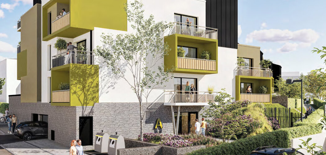 Programme immobilier neuf AVEL - Brest quartier résidentiel à 3 km du centre-ville (29200) - Référence : 14766