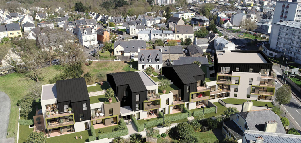 Programme immobilier neuf AVEL - Brest quartier résidentiel à 3 km du centre-ville (29200) - Référence : 14766
