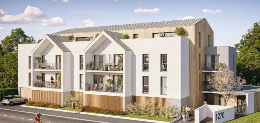 Programme immobilier neuf REFLETS DE LA RADE - Brest quartier Sainte-Anne du Portzic à proximité des commodités (29200) - Référence : 12701