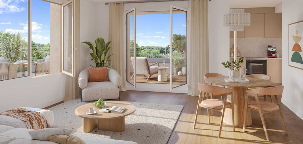 Programme immobilier neuf Oxyvia - Brétigny-sur-Orge proche du RER C et du parc Clause-Bois-Badeau (91220) - Référence : 18501