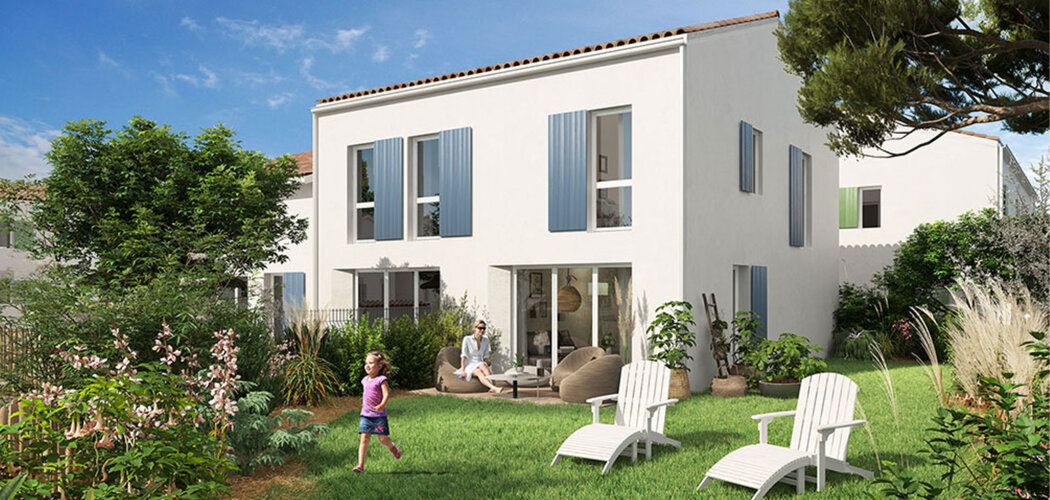 Programme immobilier neuf CAMBIUM BREUILLET PHASE 1 TRANCHE 2 (LIBRE) - Breuillet maisons au cœur du bourg proche des plages (17920) - Référence : 10720