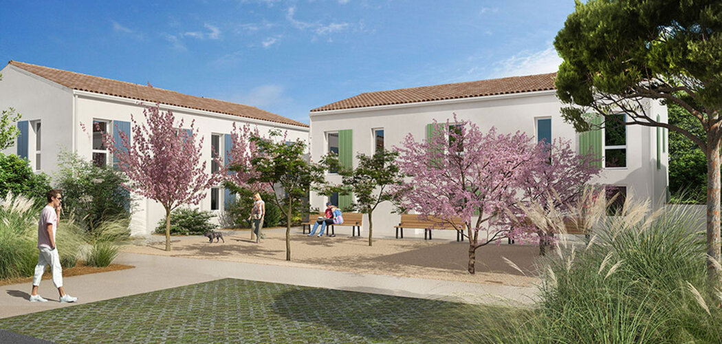 Programme immobilier neuf CAMBIUM BREUILLET PHASE 1 TRANCHE 2 (LIBRE) - Breuillet maisons au cœur du bourg proche des plages (17920) - Référence : 10720