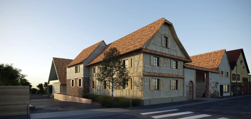 Programme immobilier neuf Villa campestra - Breuschwickersheim : appartements neufs du studio au T5 à 20 min de Strasbourg (67112) - Référence : 9419