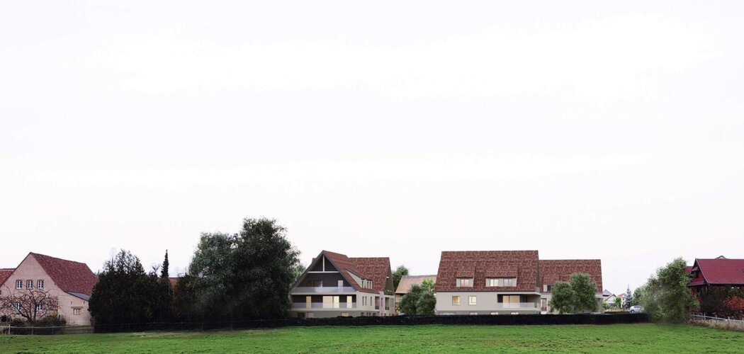Programme immobilier neuf Villa campestra - Breuschwickersheim : appartements neufs du studio au T5 à 20 min de Strasbourg (67112) - Référence : 9419