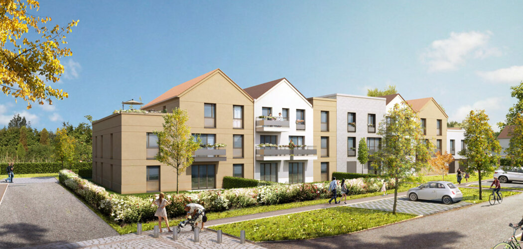 Programme immobilier neuf LE PARC DES MOISSONS - Bréval à proximité de Mantes (78980) - Référence : 16344