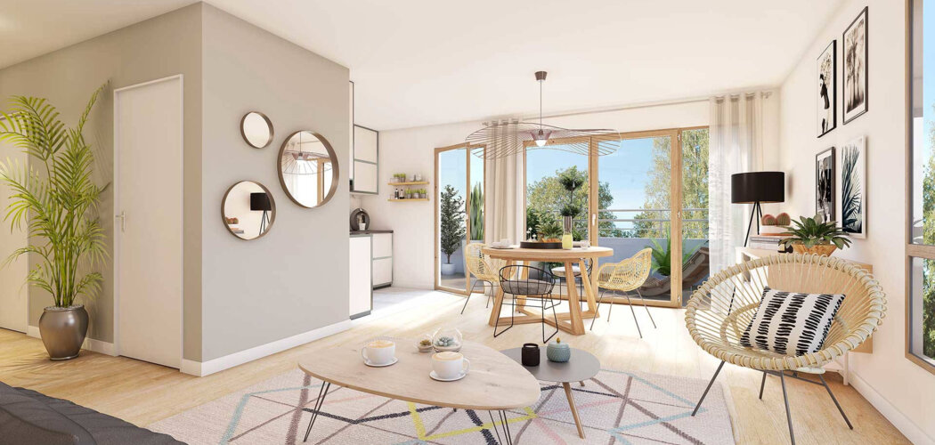 Programme immobilier neuf Coeur Noyer - Brie-Comte-Robert : Appartements T2–T3 avec balcons, terrasses et parking sécurisé proche du château (77170) - Référence : 5675