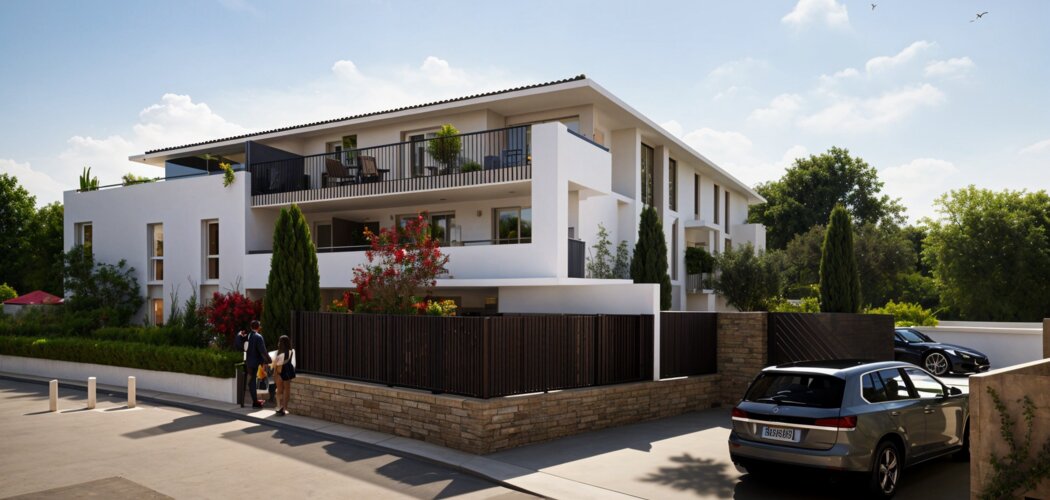 Programme immobilier neuf BLANC PRESTIGE - Brignoles à quelques pas du cœur de ville (83170) - Référence : 12360