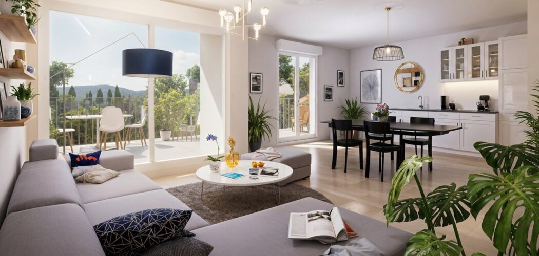 Programme immobilier neuf BLANC PRESTIGE - Brignoles à quelques pas du cœur de ville (83170) - Référence : 12360