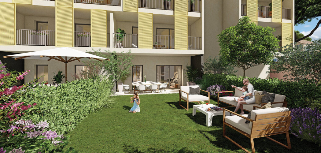 Programme immobilier neuf L'ELEGANCE - Brignoles proche du Cour de la Liberté (83170) - Référence : 12359