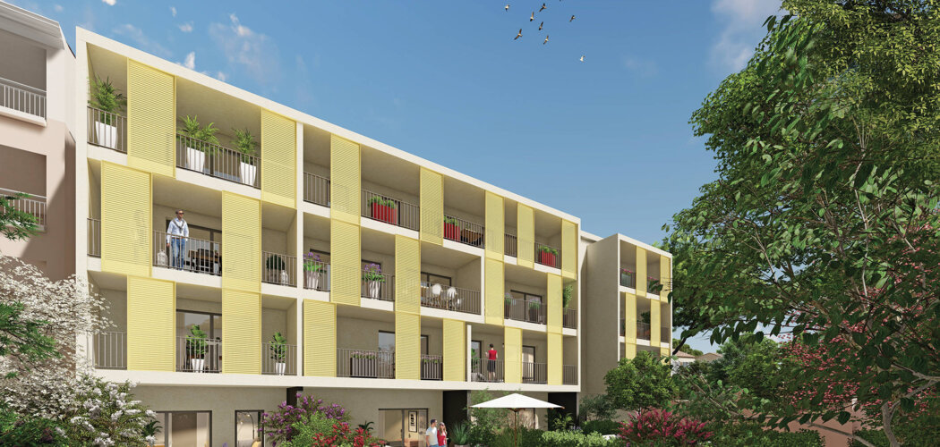 Programme immobilier neuf L'ELEGANCE - Brignoles proche du Cour de la Liberté (83170) - Référence : 12359