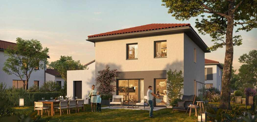 Programme immobilier neuf Hameau Bellevue - Brindas proche à pied du bus vers Bellecour (69126) - Référence : 16024