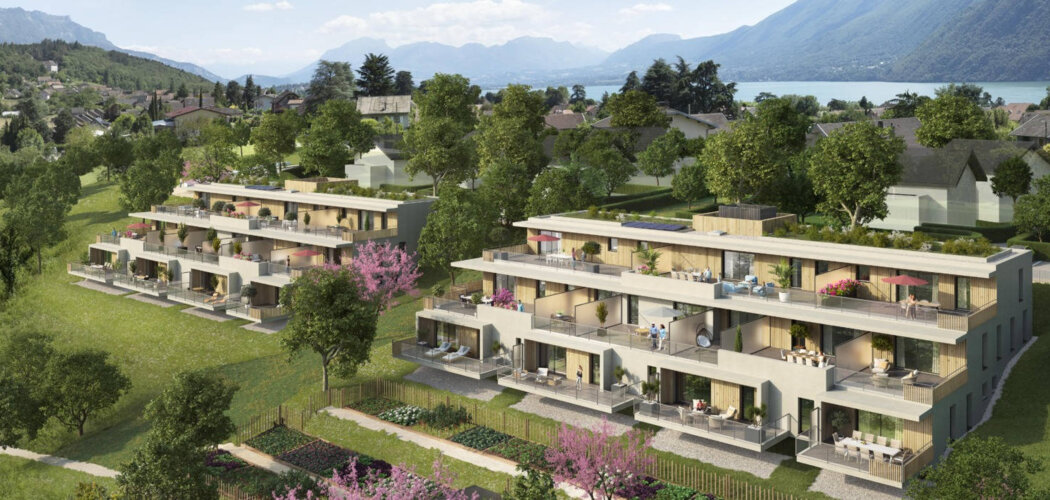 Programme immobilier neuf RESIDENCE ONAEE - Brison-Saint-Innocent à proximité du lac du Bourget (73100) - Référence : 12073