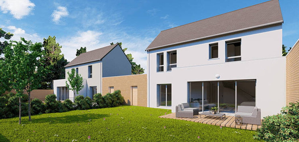 Programme immobilier neuf QUINTESSENCE - Brissac-Quincé : Maisons T4–T5 avec jardins privatifs, parking sécurisé et proximité centre ville d'Angers (49320) - Référence : 12542
